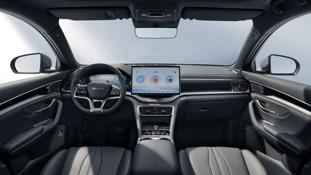 BYD SEAL U interior view