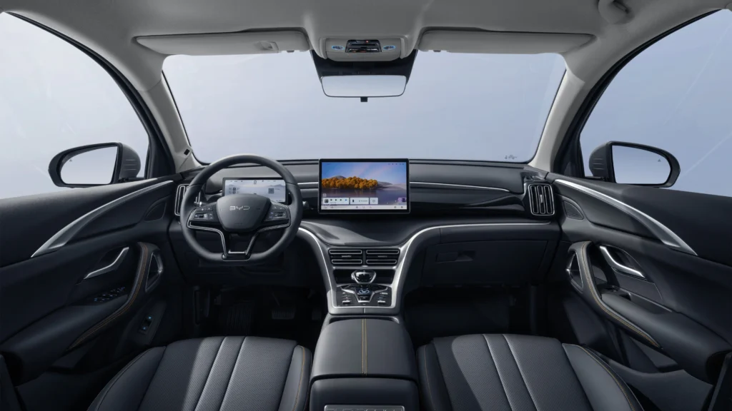 BYD SEALION 5 interior view