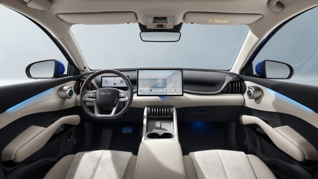 BYD ATTO 3 EVO interior view