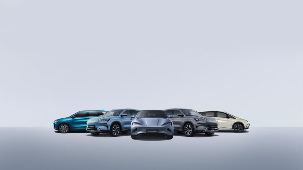 BYD SEAL U cockpit view