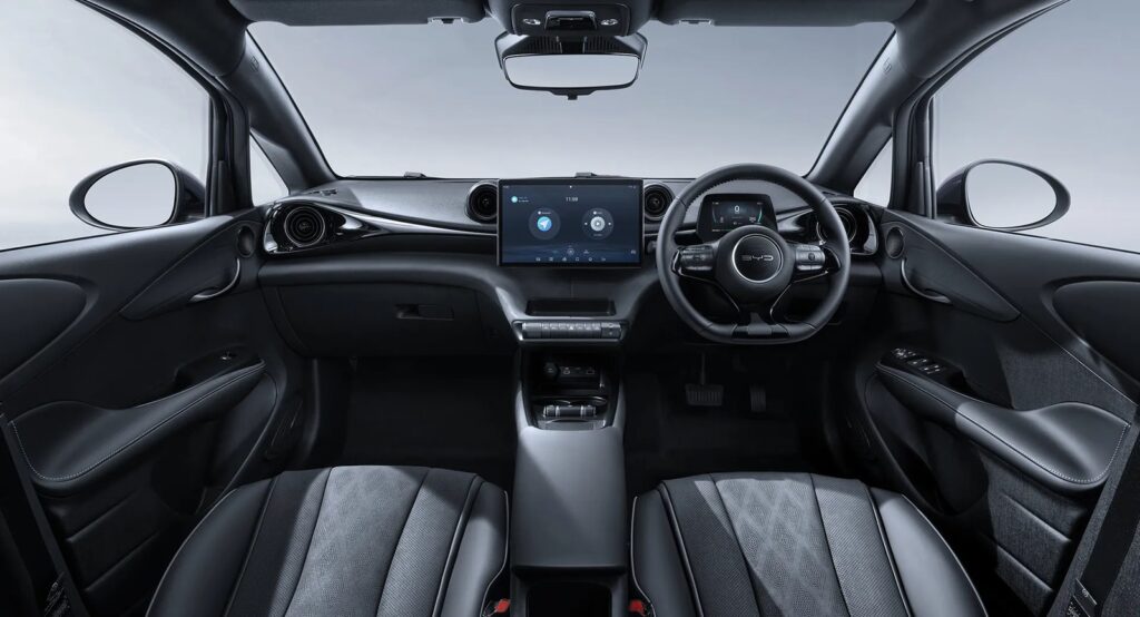 BYD DOLPHIN cockpit view